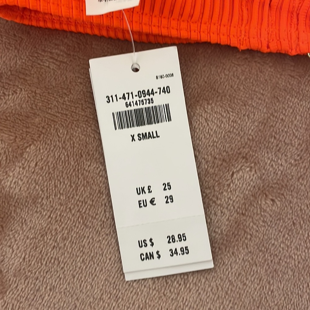 Hollister Neon Orange Bikini Top - Picture 3 of 3